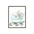 Picture of Bath Time _GroupedProduct_Rectangle_Portrait_Canvas_Framed_