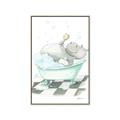 Picture of Bath Time _GroupedProduct_Rectangle_Portrait_Canvas_Framed_