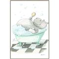 Picture of Bath Time _GroupedProduct_Rectangle_Portrait_Canvas_Framed_