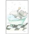 Picture of Bath Time _GroupedProduct_Rectangle_Portrait_Canvas_Framed_