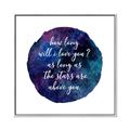 Picture of How Long II _GroupedProduct_Square_Canvas_Framed_