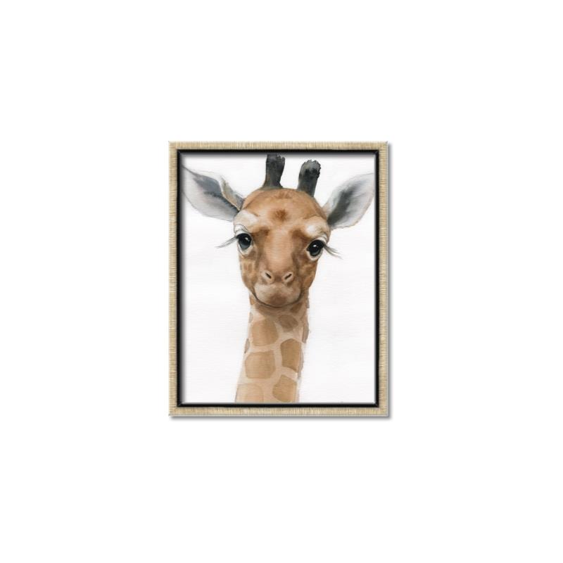 Picture of Nursery Giraffe _GroupedProduct_Rectangle_Portrait_Canvas_Framed_