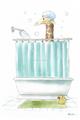 Picture of Shower Time _GroupedProduct_Rectangle_Portrait_Unframed_Print_Only_