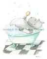 Picture of Bath Time _GroupedProduct_Rectangle_Portrait_Unframed_Print_Only_