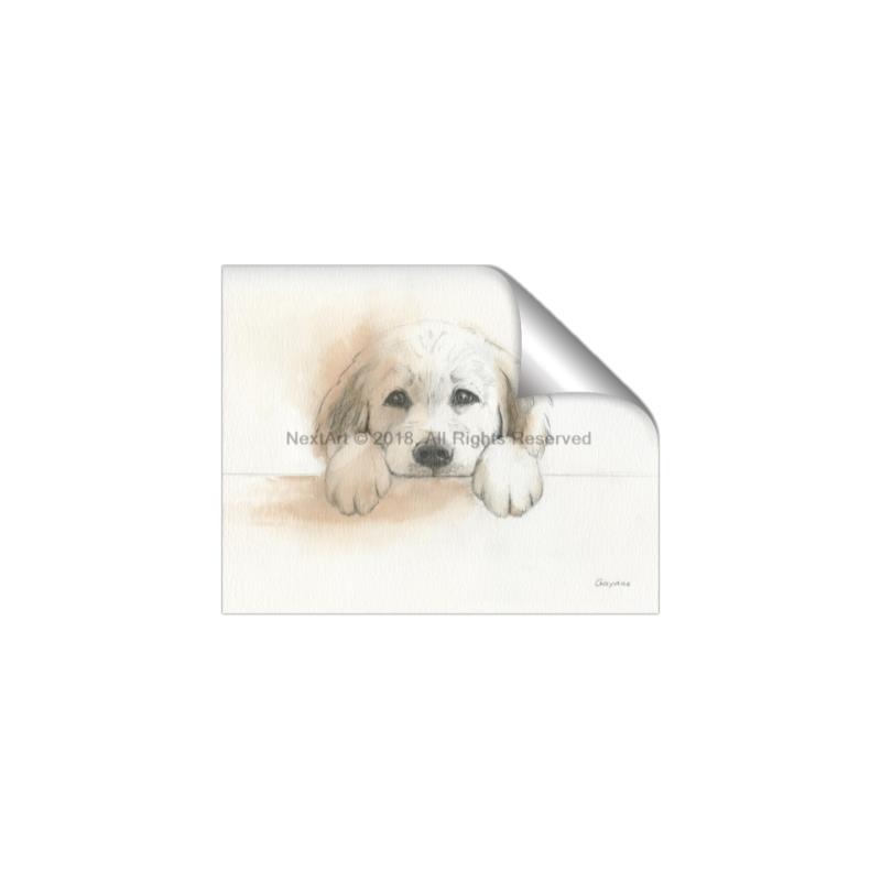 Picture of Cute Puppy _GroupedProduct_Rectangle_Landscape_Unframed_Print_Only_