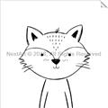Picture of Sketch Aminal VI _GroupedProduct_Square_Unframed_Print_Only_