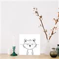 Picture of Sketch Aminal VI _GroupedProduct_Square_Unframed_Print_Only_