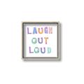 Picture of Laugh Out Loud _GroupedProduct_Square_Canvas_Framed_