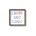 Picture of Laugh Out Loud _GroupedProduct_Square_Canvas_Framed_