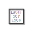 Picture of Laugh Out Loud _GroupedProduct_Square_Canvas_Framed_