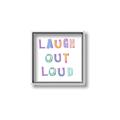 Picture of Laugh Out Loud _GroupedProduct_Square_Canvas_Framed_