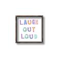 Picture of Laugh Out Loud _GroupedProduct_Square_Canvas_Framed_