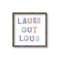Picture of Laugh Out Loud _GroupedProduct_Square_Canvas_Framed_