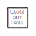 Picture of Laugh Out Loud _GroupedProduct_Square_Canvas_Framed_
