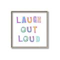 Picture of Laugh Out Loud _GroupedProduct_Square_Canvas_Framed_