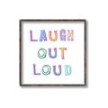 Picture of Laugh Out Loud _GroupedProduct_Square_Canvas_Framed_
