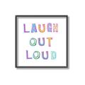 Picture of Laugh Out Loud _GroupedProduct_Square_Canvas_Framed_