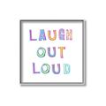 Picture of Laugh Out Loud _GroupedProduct_Square_Canvas_Framed_
