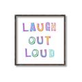 Picture of Laugh Out Loud _GroupedProduct_Square_Canvas_Framed_