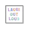 Picture of Laugh Out Loud _GroupedProduct_Square_Canvas_Framed_