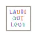 Picture of Laugh Out Loud _GroupedProduct_Square_Canvas_Framed_