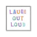 Picture of Laugh Out Loud _GroupedProduct_Square_Canvas_Framed_