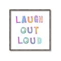 Picture of Laugh Out Loud _GroupedProduct_Square_Canvas_Framed_