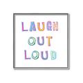 Picture of Laugh Out Loud _GroupedProduct_Square_Canvas_Framed_
