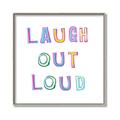 Picture of Laugh Out Loud _GroupedProduct_Square_Canvas_Framed_