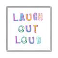 Picture of Laugh Out Loud _GroupedProduct_Square_Canvas_Framed_