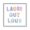 Picture of Laugh Out Loud _GroupedProduct_Square_Canvas_Framed_