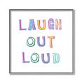 Picture of Laugh Out Loud _GroupedProduct_Square_Canvas_Framed_