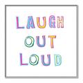 Picture of Laugh Out Loud _GroupedProduct_Square_Canvas_Framed_