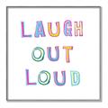 Picture of Laugh Out Loud _GroupedProduct_Square_Canvas_Framed_