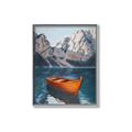 Picture of Lake Life  _GroupedProduct_Rectangle_Portrait_Canvas_Framed_