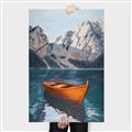 Picture of Lake Life  _GroupedProduct_Rectangle_Portrait_Canvas_