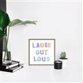 Picture of Laugh Out Loud _GroupedProduct_Square_Canvas_Framed_