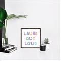 Picture of Laugh Out Loud _GroupedProduct_Square_Canvas_Framed_
