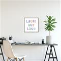 Picture of Laugh Out Loud _GroupedProduct_Square_Canvas_Framed_