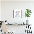 Picture of Laugh Out Loud _GroupedProduct_Square_Canvas_Framed_