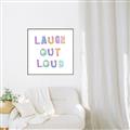 Picture of Laugh Out Loud _GroupedProduct_Square_Canvas_Framed_