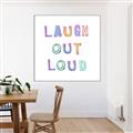 Picture of Laugh Out Loud _GroupedProduct_Square_Canvas_Framed_