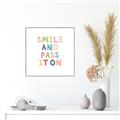 Picture of Smile  _GroupedProduct_Square_Canvas_Framed_