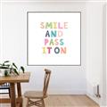Picture of Smile  _GroupedProduct_Square_Canvas_Framed_