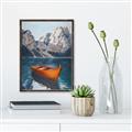 Picture of Lake Life  _GroupedProduct_Rectangle_Portrait_Canvas_Framed_