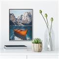 Picture of Lake Life  _GroupedProduct_Rectangle_Portrait_Canvas_Framed_