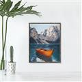 Picture of Lake Life  _GroupedProduct_Rectangle_Portrait_Canvas_Framed_
