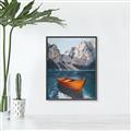 Picture of Lake Life  _GroupedProduct_Rectangle_Portrait_Canvas_Framed_
