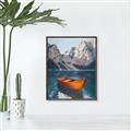 Picture of Lake Life  _GroupedProduct_Rectangle_Portrait_Canvas_Framed_