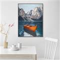 Picture of Lake Life  _GroupedProduct_Rectangle_Portrait_Canvas_Framed_